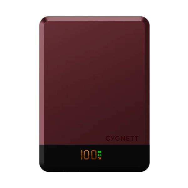 CYGNETT MAGSLIM 5K POWER BANK - CHERRY