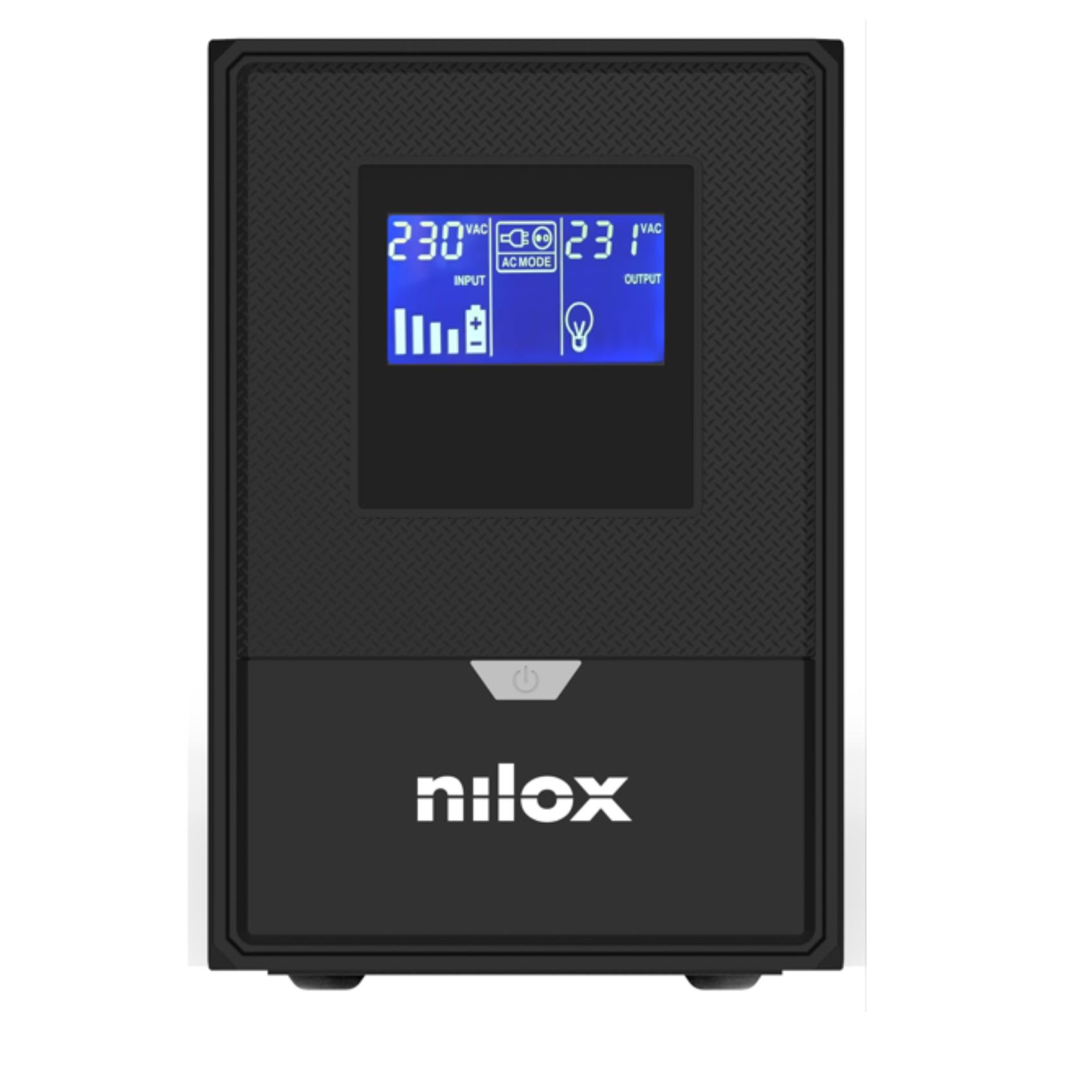 NILOX UPS PREMIUM LINE INTERACTIVE PURE SINEWAVE TOWER …