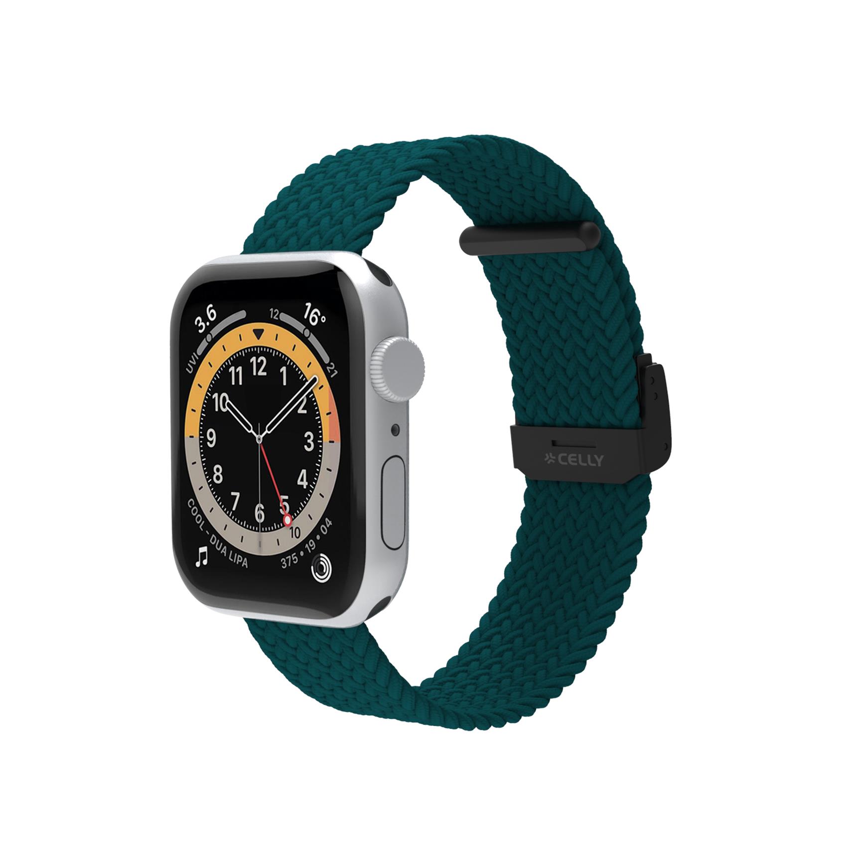 CELLY APPLE WATCH CINTURINO IN TESSUTO INTRECCIATO REGOLABILE …