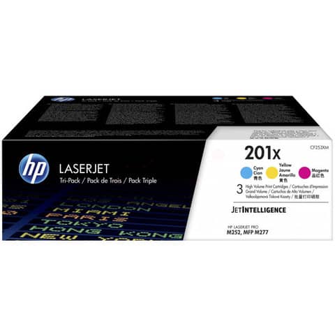 Hp - Confezione 3 Toner originale - 201X …