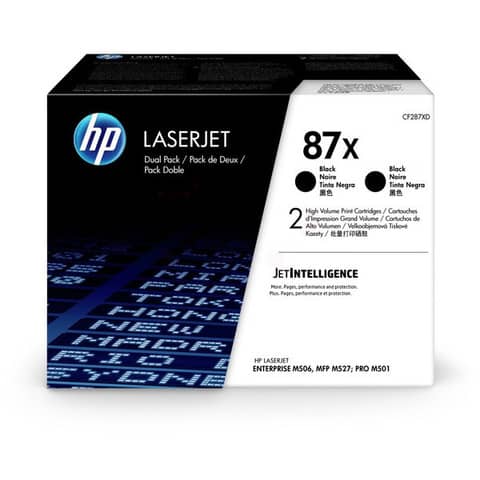 Hp - Confezione 2 Toner originale - 87X …