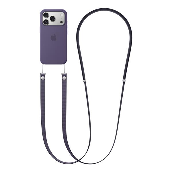APPLE CROSSBODY STRAP TRACOLLA PER TELEFONO CELLULARE PURPLE