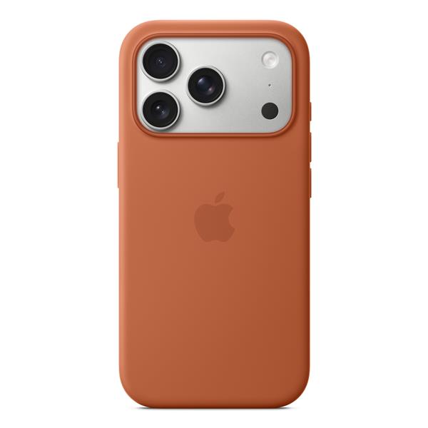 APPLE iPHONE 17 CUSTODIA IN SILICONE MagSafe TERRACOTTA