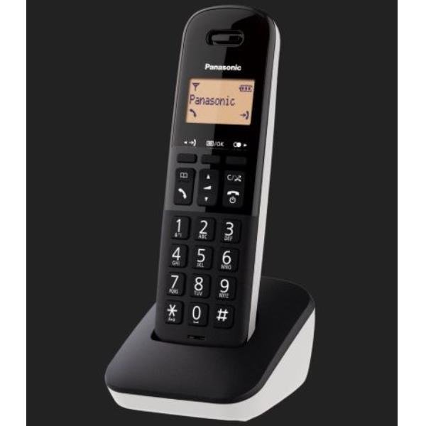 TELEFONO CORDLESS PAN TGB610 BIANCO ORA/ID CHI./RUBRICA 50 …
