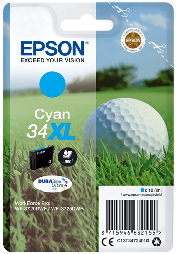 Epson - Cartuccia ink - 34XL - Ciano …