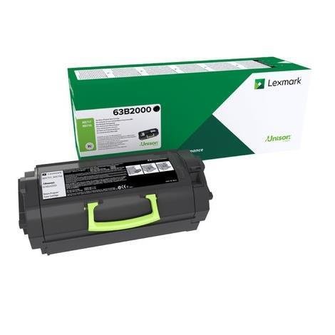 Lexmark - Toner - Nero - 63B2000 - …