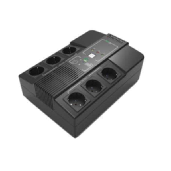 NAICON MULTIPRESA 800VA 480W 6 SHUKO USB