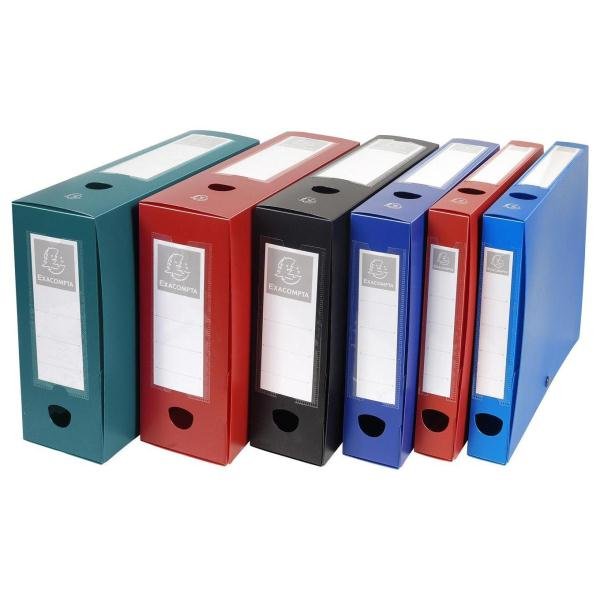 Scatola per archivio box - con bottone - …
