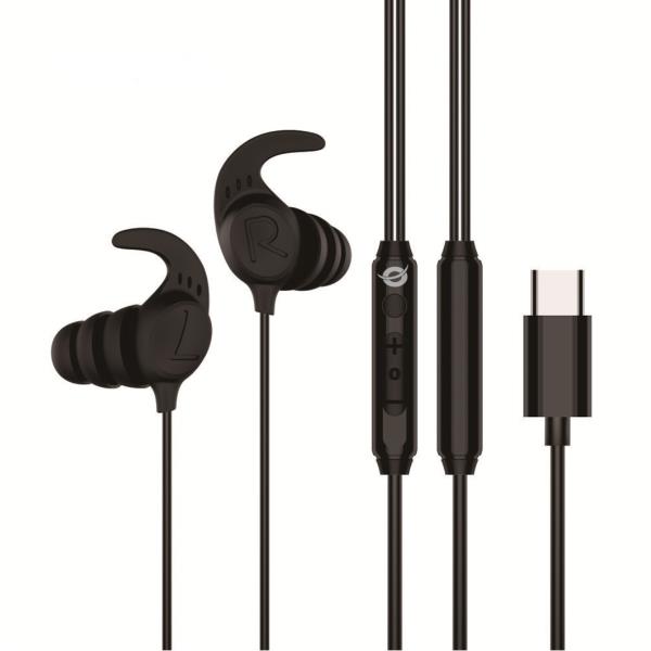 CONCEPTRONIC AURICOLARI IN EAR USB-C BLACK