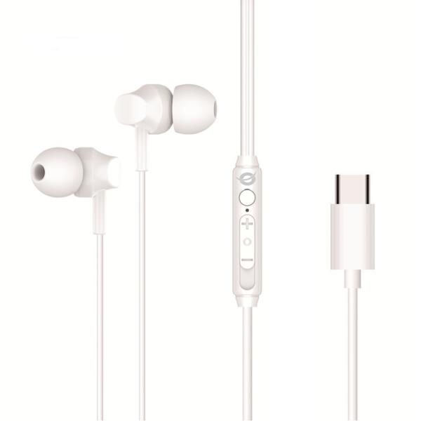 CONCEPTRONIC AURICOLARI IN-EAR USB-C WHITE