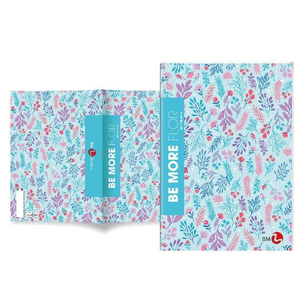 BE MORE FLOR MAXI QUADERNO PUNTO METALLICO 100GR …
