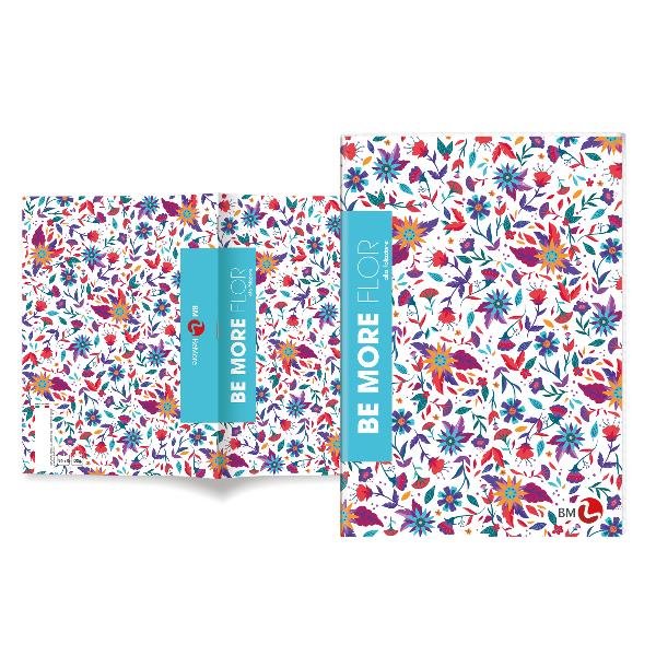 BE MORE FLOR MAXI QUADERNO PUNTO METALLICO 100GR …