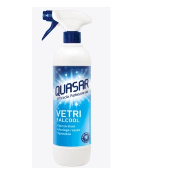 PULIZIA UFFICIO QUASAR VETRI CO ALCOOL SPRAY FLACONE …
