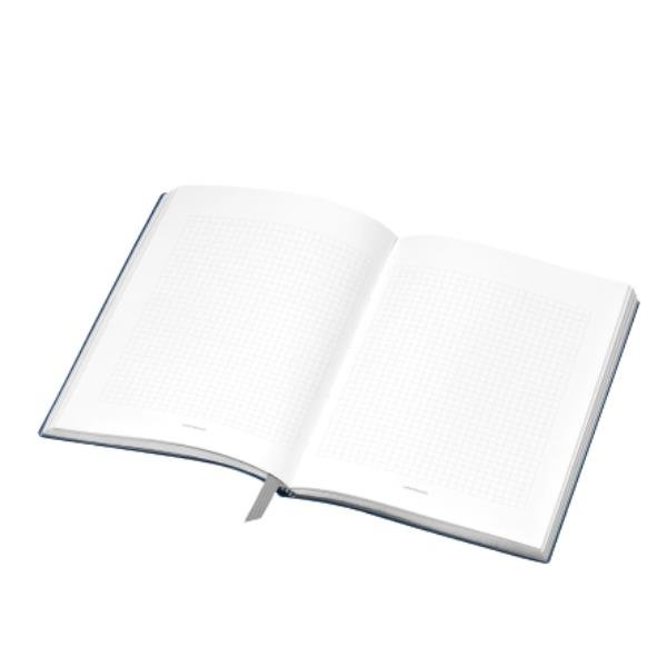 MONT BLANC BLOCCO NOTE INDACO QUADRETTI 15X21