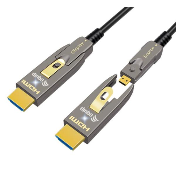 EQUIP HDMI 2.0 DETACHABLE TYPE D+A AOC 15