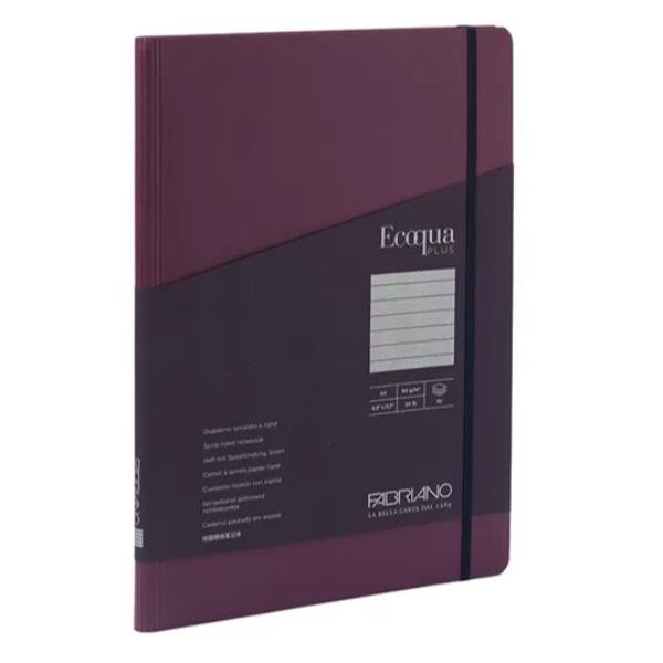 FABRIANO EQ PLUS FABRIC VINO LINES A4