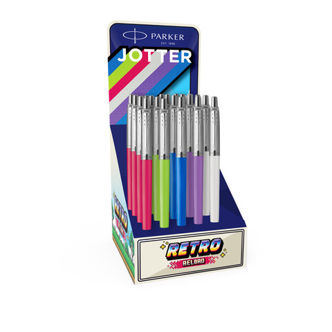 PARKER JOTTER ORIGINALS ESPOSITORE PENNE A SFERA FUSTO …