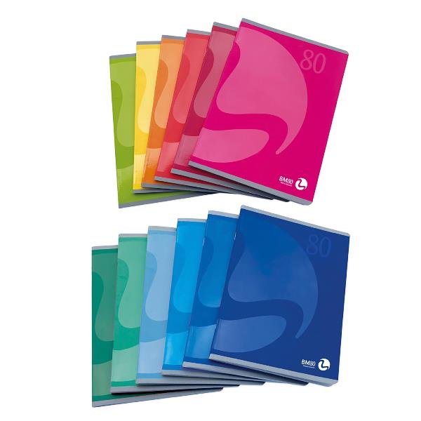 BE MORE COLOR 80 QUADERNO PUNTO METALLICO 80GR …