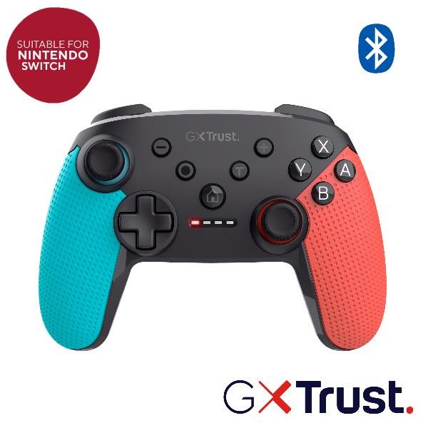TRUST GXT1246B MUTA NINTENDO SWITCH CONTROLLER WIRELESS RICARICABILE …