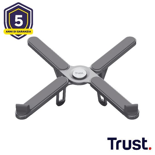 TRUST MACY SUPPORTO PER NOTEBOOK FINO A 17" …