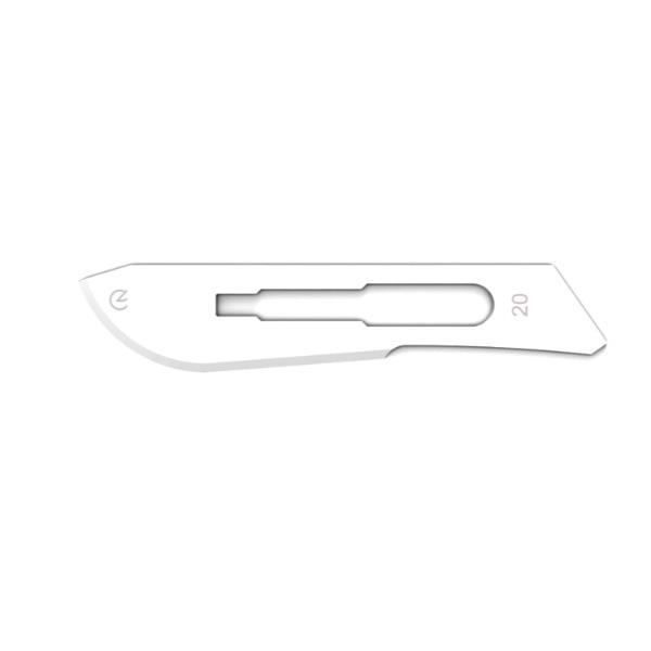 GIMA CF100LAME CARBONIO NO. 20 STERILI