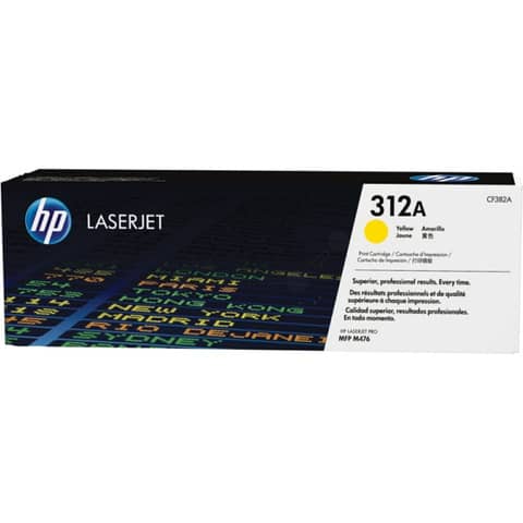 Hp - Toner originale - 312A - Giallo …