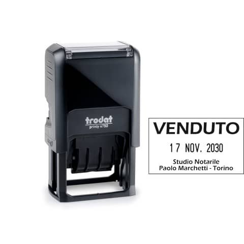 Timbro personalizzzabile Printy 4.0 - 41 x 24 …