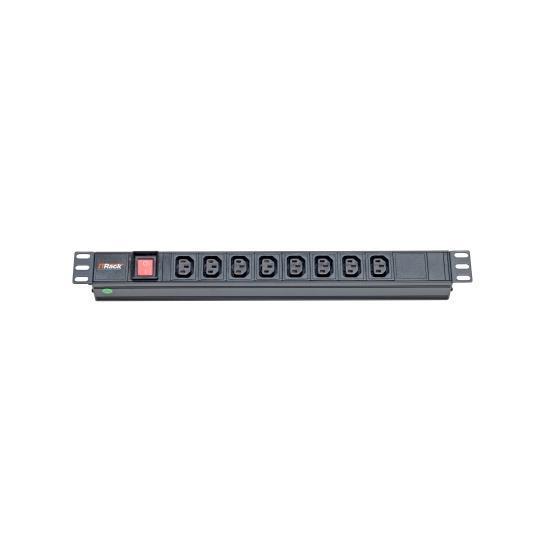 ITRack PDU 1U 8 PRESE C13 CON INTERRUTTORE …