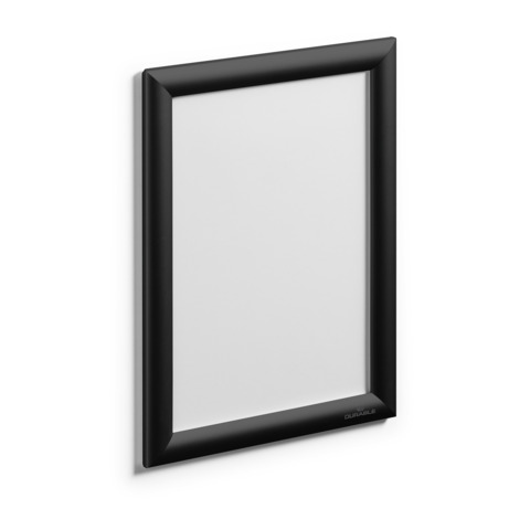 DURABLE CORNICE SCATTO ALLUMINIO A4 NERO