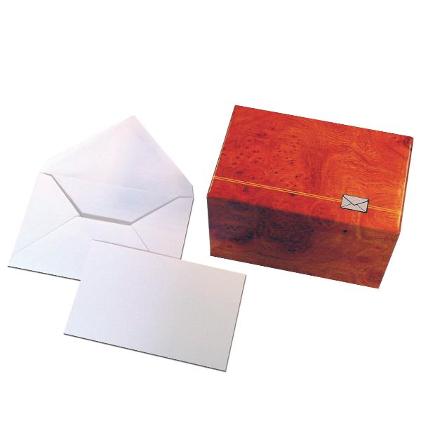 BLASETTI BUSTA CON BIGLIETTO 75X112 mm BIANCO CONF …