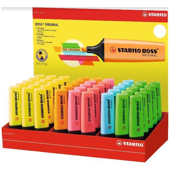 STABILO BOSS ORIGINAL - Evidenziatore - colori assortiti …