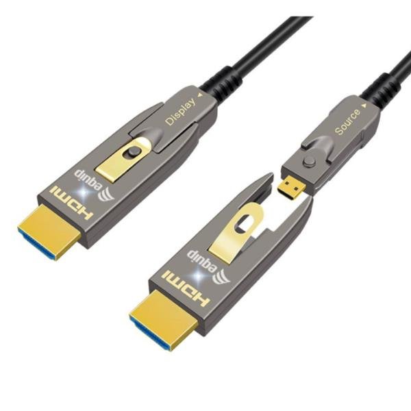 EQUIP HDMI 2.0 DETACHABLE TYPE D+A AOC 20