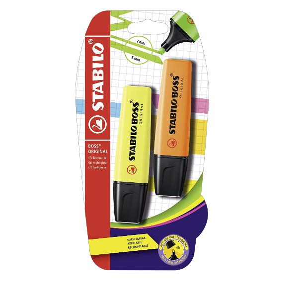 STABILO BOSS ORIGINAL - Evidenziatore - arancione fluorescente, …