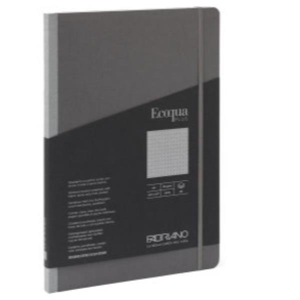 FABRIANO EQ PLUS FABRIC ANTRACITE LINES A4