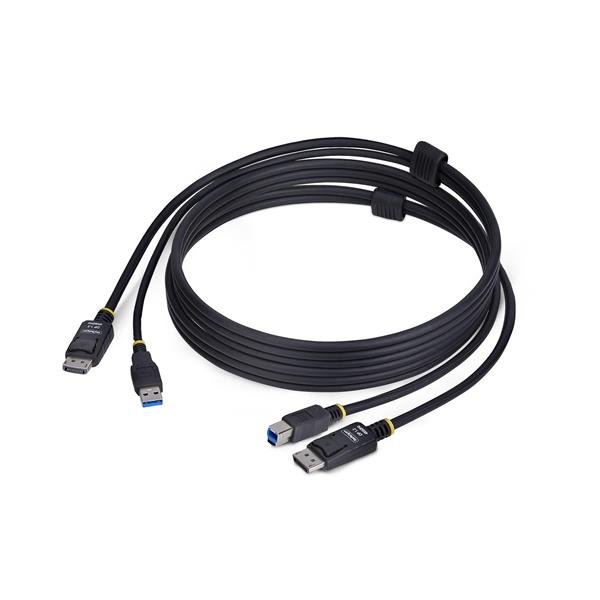 STARTECH CAVO KVM DISPLAYPORT/USB 1,8M