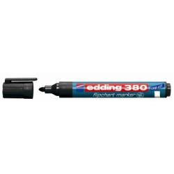 Edding 380 MARCATORE PER FLIPCHART PUNTA TONDA NERO