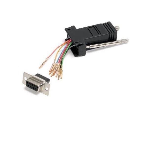StarTech.com Adattatore Modulare seriale DB9 a RJ45 - …