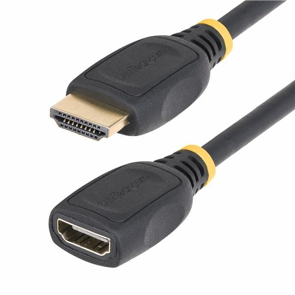 StarTech.com 18in HDMI 2.0 Extension Cable, 4K 60Hz, …