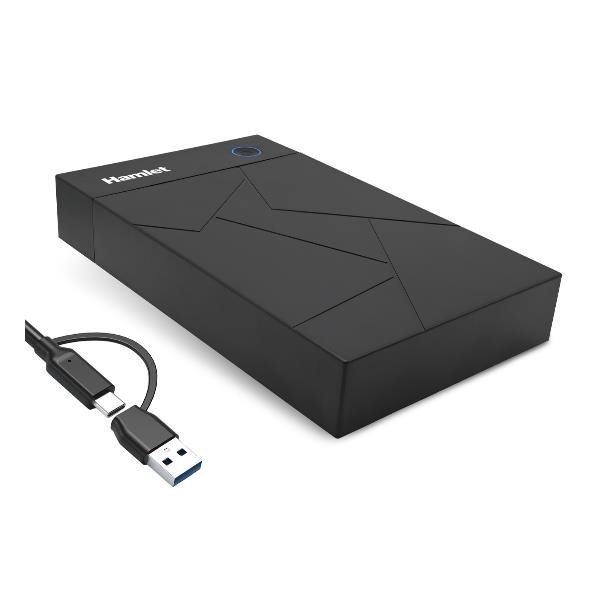 HAMLET BOX HD SATA USB-C + USB-A CON …