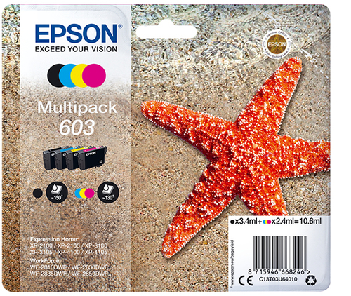 Epson - Cartuccia ink - 603 - C/M/Y/K …