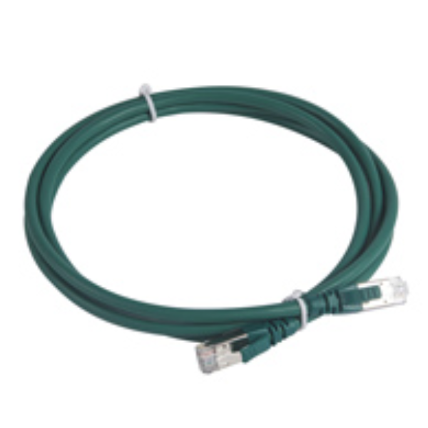 LEGRAND PATCH S/FTP CAT.6A LSHF VERDE 3M
