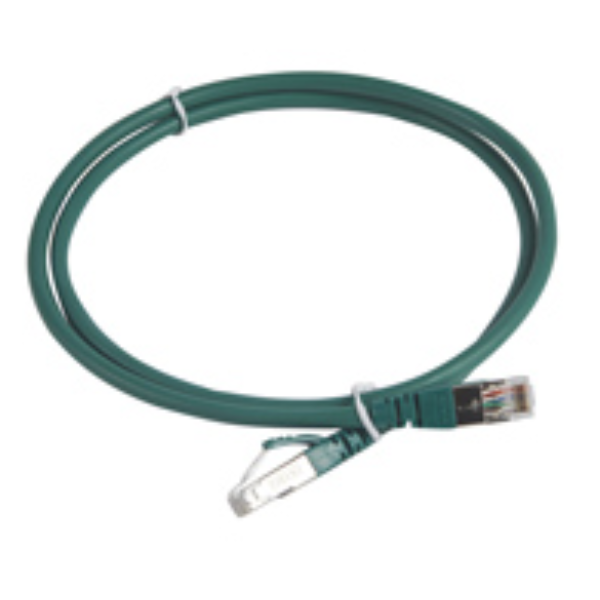 LEGRAND PATCH S/FTP CAT.6A LSHF VERDE 1M