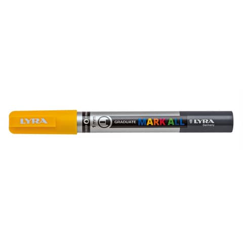 Lyra Graduate Mark All, Giallo, Punta a ogiva/sottile, …