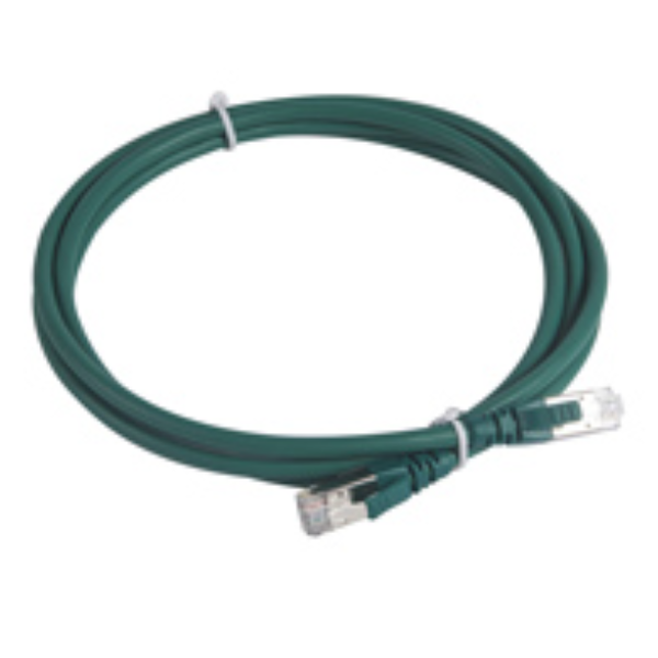 LEGRAND PATCH S/FTP CAT.6A LSHF VERDE 2M