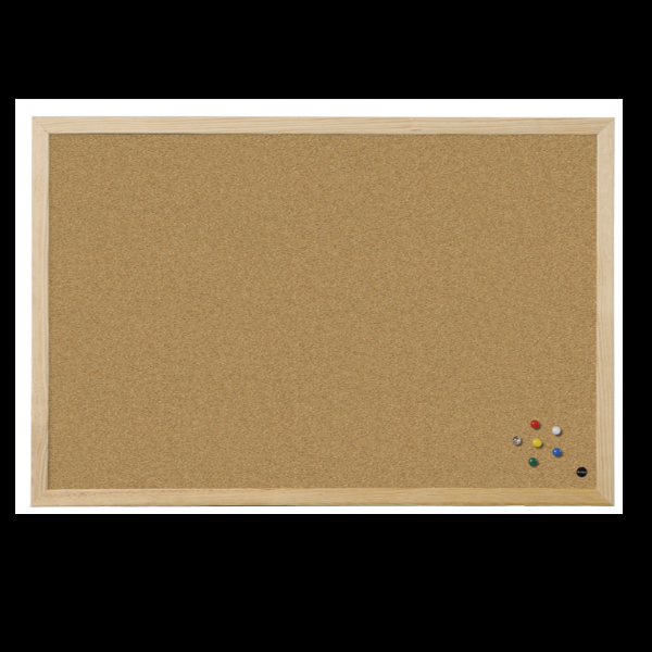 BI-OFFICE PANNELLO SUGHERO 90X60CM