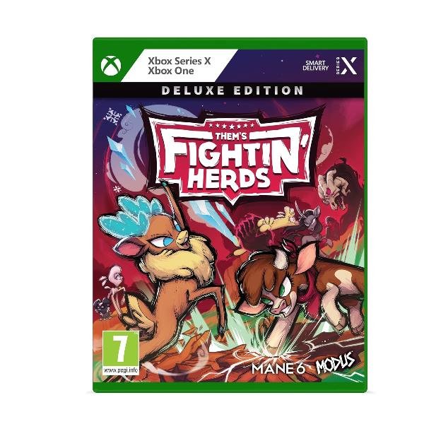 MAXIMUM GAMES THEM'S FIGHTIN' HERDS XBOX