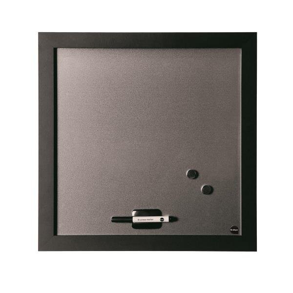 BI-OFFICE LAVAGNA MAGNETICA NERA 45X45