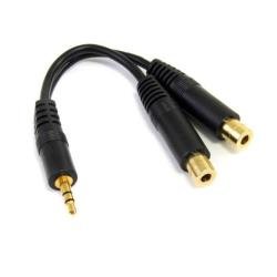 StarTech.com Cavo splitter stereo 15 cm - 3,5 …