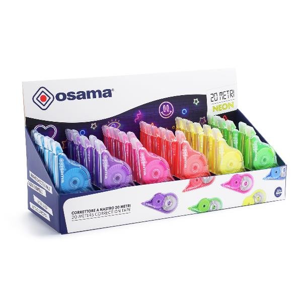OSAMA ESPOSITORE CORRETTORE A NASTRO DA 20 MT …