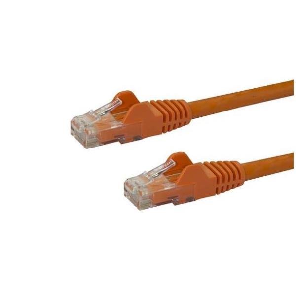StarTech.com Cavo di Rete Arancio da 0,5m Cat6 …